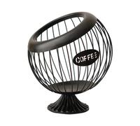 Flaroey Porta cápsulas para café expreso contenedor de mostrador porta monodosis para café snack fruta organizador cocina piezas de repuesto negro