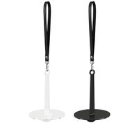 Flaroey Portamuñecas portátil acrílico mini cuidadores para colgante de muñeca puerta de muñeca gancho dispensador para cuerdas