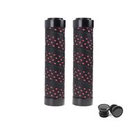 Flaroey Puños para bicicleta Puños para Mountain Bike Lock On, Puños para manillar de bicicleta antideslizantes y amortiguadores para 22,2 mm, A