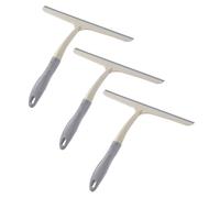 Flaroey Raspador de Ducha Estándar para Puertas de Vidrio, Limpiador de Ventanas Multiusos, Raspador de Ventanas para Parabrisas Domésticos(B)