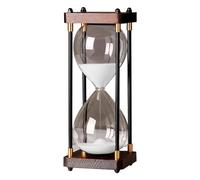 Flaroey Reloj de Grande de 60 Minutos, Reloj de, Reloj de de Cristal Arcoíris, Reloj de de Regalo, para el Hogar, Escritorio,
