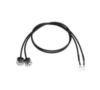 Flaroey Sensor de de Agua de un Solo Punto -IR22 de 2 Piezas Sensor de de Líquido Fotoeléctrico Indicador de Micromedición con Cable