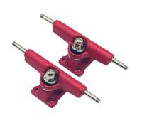 Flaroey Skateboard de dedo con gancho y base para monopatín de dedo profesional rojo