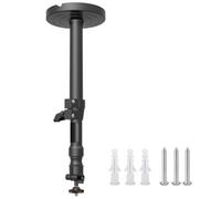 Flaroey Soporte de Montaje de Suspensión de Proyector Ajustable de 360 ° Soporte de Montaje de Proyector de Metal Montaje de Pared 1/4 Soporte de Montaje de Proyector