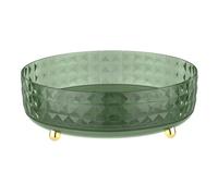 Flaroey Soporte Giratorio para Organizador Perfumes, Organizador Maquillaje Transparente 360° para el Cuidado la Piel, Organizador Cosméticos y Tocador, Bandeja Almacenamiento S A