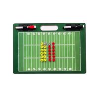 Flaroey Tablero de Entrenador de Fútbol, Portapapeles de Entrenador de Fútbol, Tablero de Entrenamiento de Doble Cara para Juegos de Técnicas de Estrategia Deportiva