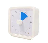 Flaroey Temporizador Visual de 60 Minutos para NiñOs, Herramienta de GestióN del Tiempo, Temporizador de Aula de Estudio, Temporizador Pomodoro con Funcionamiento Silencioso