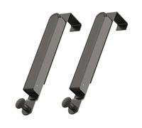 Flaroey Tendedero Plegable para Ropa, Percha para Puerta con Gancho, No Es Necesario Golpear la Percha, Portátil y Plegable, Color Negro