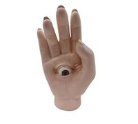 Flaroey The All Seeing - Estatua de resina de frutas con ojos para decoración de escritorio, fácil de instalar, fácil de usar, E