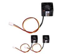 Flaroey Ventilador de Servidor de Alta Velocidad DBTB0428B2G, 3 Piezas, 4028, 12 V, 1 A, 40 X 40 X 28 Mm, Doble Rodamiento de Bolas, 4 Cables, PWM