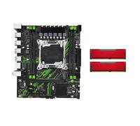 Flaroey X99 PR9 Combo de placa base LGA 2011-3 Kit M.2/NVME M.2 InterfaceSATA 3.0
