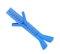 Flaroey Zapatos de hockey antideslizantes para patines de hielo, no se oxidan, protector de patines artísticos, modelo azul, fundas para cuchillas de patines de hielo