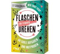 Flaschendrehen - Für Teenager: 60 coole Aufgaben und Mutproben: Das Original. Der Spieleklassiker in der Teenie-Edition. Das perfekte Geschenk für Klassenfahrt, Geburtstag, Weihnachten