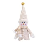 Flaschenhülle Weihnachten Stil - Textil Weinflaschenbezug, dekorative Bierflaschenverkleidung | 30cm Stoffabdeckung mit festlichem Muster, wiederverwendbarer Überzug für Feier Tisch Deko Wohnrau