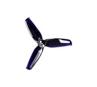 Flash 2540 Hélice de 3 Palas de 2,5 Pulgadas 4 Pares con Orificio de 1,5 mm for Accesorios de PC FPV Freestyle Drone(4Pairs Black)
