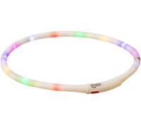 Flash anillo de luz USB 70 cm/ø 10 mm blanco/multicolor