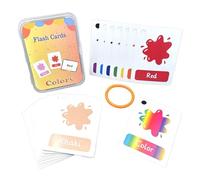 Flash Cards, Educational Sensory Toys, Preschool Learning Cards, Color Learning Toys, Teaching Tools for, Educational Cards, 8 x 10 x 2,5 cm