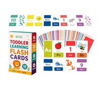 Flash Cards For Kids | 58 Count Educational Funny Interactive | Color Shape