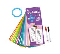 Flash Cards para el aprendizaje de las matemáticas: juego de cartas educativas con anillo, tarjetas flash para niños, actividades de aprendizaje matemático, juegos de matemáticas para jardín de infant