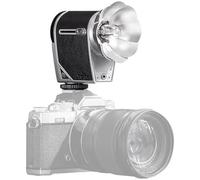 Flash de cámara retro GN10 modos automático y manual 1/1-1/64 potencia 28 mm longitud focal compatible con Canon Sony Fujifilm Olympus Hot-shoe 6200 K ± 300 K temperatura de color