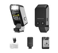 Flash de cámara VILTROX Vintage Z2-S Mini Speedlite, GN6 potente de 6500k TTL para cámara con 5 niveles de potencia, 700 de potencia total, salida de 10Ws, reciclaje de 2s, flash de cámara mini