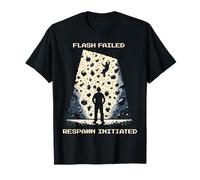 Flash fallido - Iniciado de reinicio | Bouldering Pixel Art Camiseta