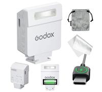 Flash Godox iM22 Mini Speedlite de Cámara (Blanco)