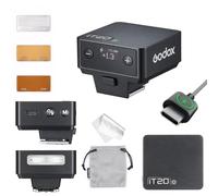 Flash Godox IT20 O para Olympus Panasonic, IT20O TTL Mini Flash Camera, Compatible con E-M1 Mark III, E-M5 III, E-M10 III, E-M10 IV, GH5 II, GH6, G9, G95, G90 (Negro)