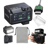 Flash Godox IT30Pro F para Fuji, IT30ProF IT30 Pro F TTL HSS 1/8000s Mini Flash Camera, Compatible con Fujifilm X100VI GFX100RF XS20 XS10 XT30 II XT5 XM5 GFX50S GFX50R X-T4 X-T3 X-E4 (Negro)
