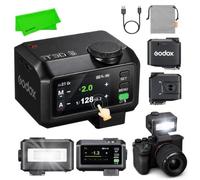 Flash Godox iT30Pro O Mini Flash de Cámara para Olympus/Panasonic E-M10 III | E-M1 OM-1 OM-1 II PEN-F GH5 GH6 G9 II S5 II etc, 2.4G HSS 1/8000s Exposición automática TTL, pantalla táctil de 2,8" y dial