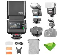 Flash Godox iT32 TTL Mini con Disparador X5C para Canon, Flash de cámara 2.4G HSS 1/8000s, Zapata Caliente magnética, Compatible con Canon EOS R6 Mark II, R5 Mark II, R8, R7, R10, R100, R5, R, RP