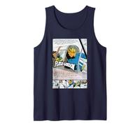 Flash Gordon & Dale Avión Dogfight Retro Comic Camiseta sin Mangas