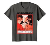 Flash Gordon & Dale Love Día de San Valentín Retro Niños Camiseta