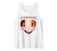 Flash Gordon & Dale Love Heart Día de San Valentín Camiseta sin Mangas