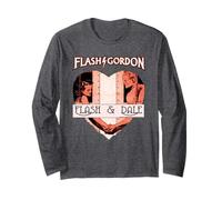 Flash Gordon & Dale Love Heart Día de San Valentín Manga Larga
