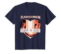 Flash Gordon & Dale Love Heart Día de San Valentín Niños Camiseta