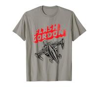 Flash Gordon En Space Rocket Retro Comic Camiseta