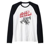 Flash Gordon En Space Rocket Retro Comic Camiseta Manga Raglan
