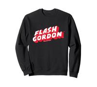 Flash Gordon Flash Effect Retro Comic Texto Logo Sudadera