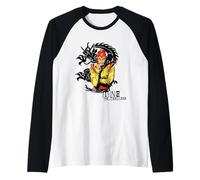 Flash Gordon Ming El Despiadado Retro Comic Camiseta Manga Raglan