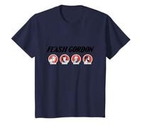 Flash Gordon Retro Comic Personaje Pelirrojas Niños Camiseta