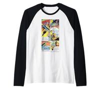 Flash Gordon Space Ship En Orbita Retro Comic Camiseta Manga Raglan