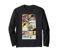 Flash Gordon Space Ship En Orbita Retro Comic Manga Larga