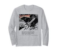 Flash Gordon Space Ship En Orbita Retro Comic Manga Larga