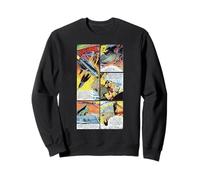 Flash Gordon Space Ship En Orbita Retro Comic Sudadera