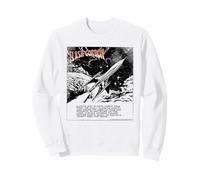 Flash Gordon Space Ship En Orbita Retro Comic Sudadera