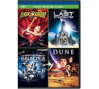 Flash Gordon / The Last Starfighter / Battlestar Galactica / Dune (4 Feature Films)