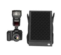 Flash Honeycomb Grid Spot Filter, Difusor de Panal Portátil Universal de 50 Grados para Flash Superior de la Cámara, para Speedlight Studio Photography Light Moonlight