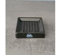 Flash Negro Jabonera Gres Con Superficie Brillante