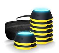 Flash Reflex and Reaction Training LED Light, luz de entrenamiento de reacción o mejora el tiempo de reacción, fitness, velocidad y agilidad, control de aplicación, 6 tipos de luces, distancia de
